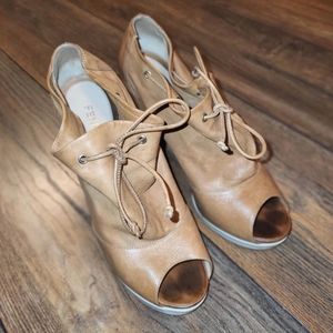 Fendi authentic leather ankle booties